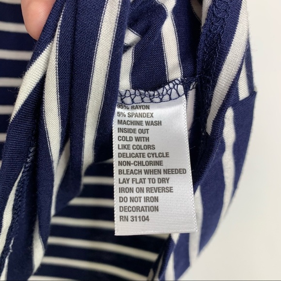 Red Camel Texas Locals Only Striped Tank Top, M - Picture 7 of 9